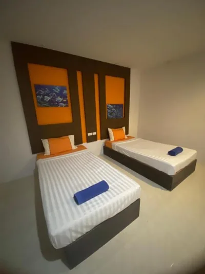 Habitación estándar con 2 camas individuales — Pak Klong Room for rent